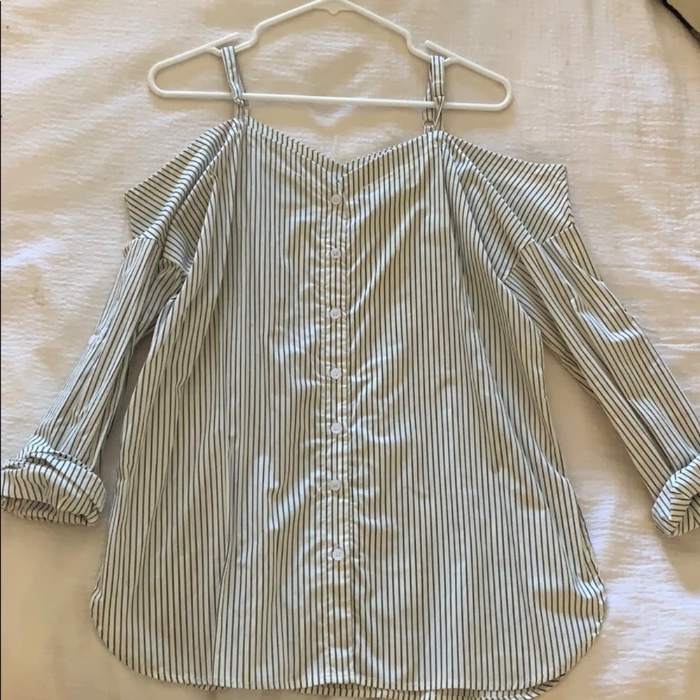 Cool off the shoulder blouse